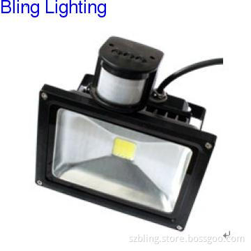 1300-1600lm 20W LED floodlight,inductive with PIR sensor,top quality